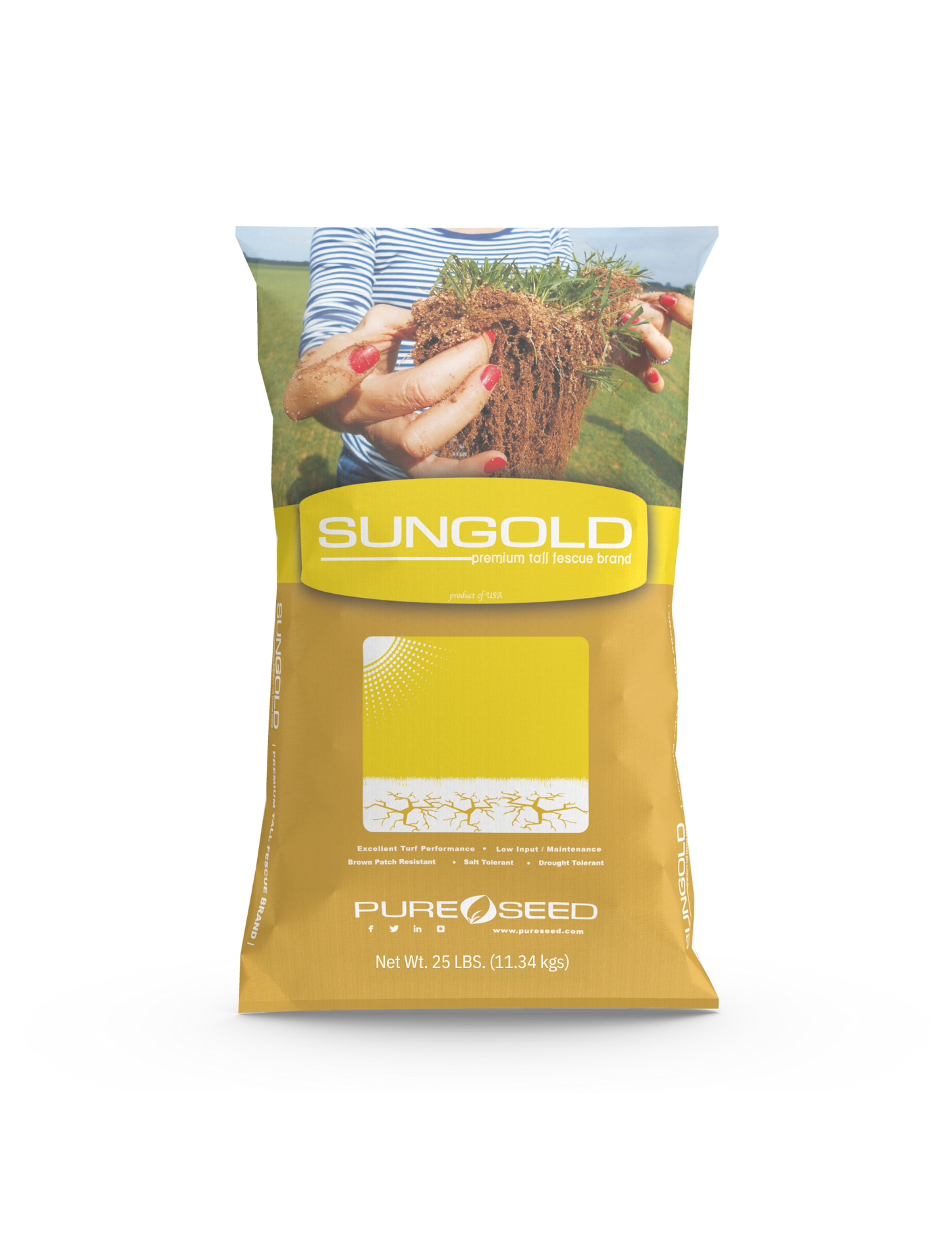SUNGOLD TWCA Tall Fescue - 25 lb