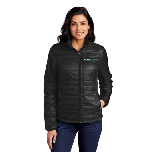 Port Authority® Ladies Packable Puffy Jacket